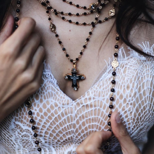 Virgin Saints & Angels オリジナルRosary ネックレス Virgin Saints & Angels オリジナルRosary ネックレス Virgins