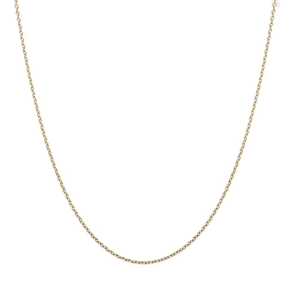 1.3mm 14k Yellow Gold Fine Chain-Heather Moore-Swag Designer Jewelry