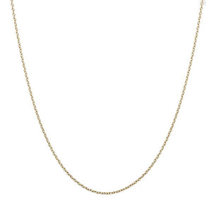 1.3mm 14k Yellow Gold Fine Chain-Heather Moore-Swag Designer Jewelry