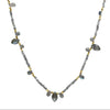 Labradorite Necklace with Marquis Accents-Robindira Unsworth-Swag Designer Jewelry