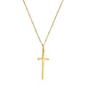 Long Cross on Bead Chain