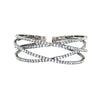 4 Row Crystal Cuff-Theia Jewelry-Swag Designer Jewelry