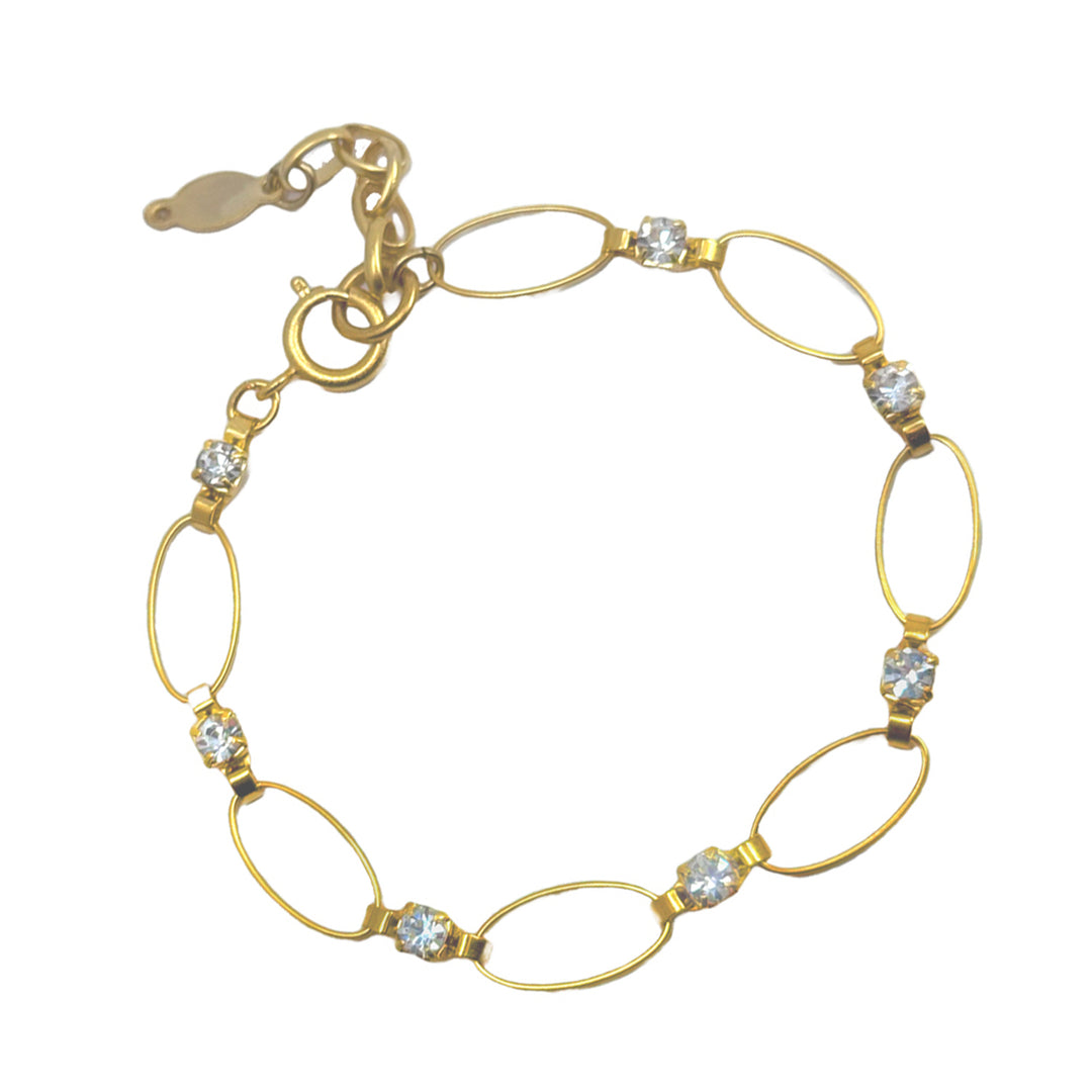 Stationed Eyelet Bracelet