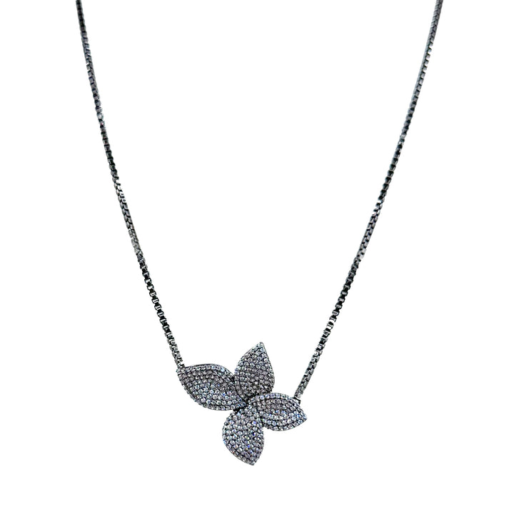 Adjustable Flower Slide Necklace-Theia Jewelry-Swag Designer Jewelry