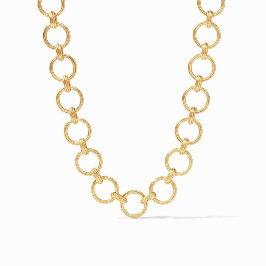 Gold Barcelona Link necklace, statement piece
