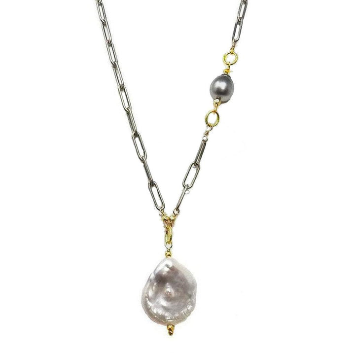 Baroque Pearl Necklace-Robindira Unsworth-Swag Designer Jewelry