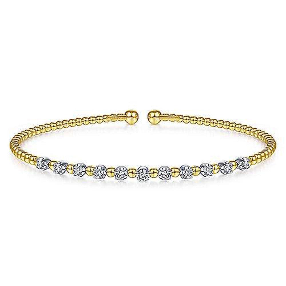 Bujukan Stationed Diamond Bracelet-Gabriel & Co-Swag Designer Jewelry