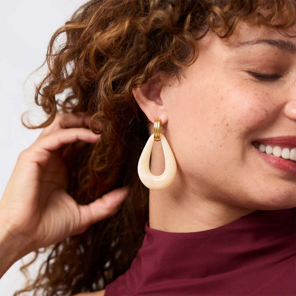 Carnaby Doorknocker Earring-Julie Vos-Swag Designer Jewelry