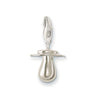 Silver Charm 0123 baby pacifier charm
