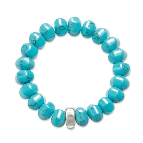 Charm Bracelet Turquoise-Thomas Sabo-Swag Designer Jewelry