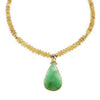 Citrine and Chrysoprase Necklace-Vasant-Swag Designer Jewelry