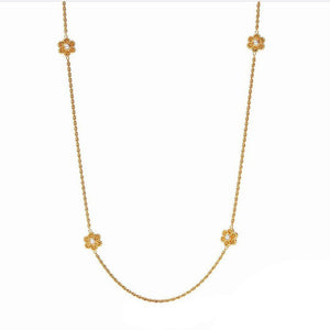 Colette Pearl Station Necklace-Julie Vos-Swag Designer Jewelry