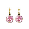Cushion Cut Earring in Pink-La Vie Parisienne-Swag Designer Jewelry