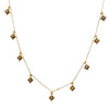 Dangling Flower Station Necklace-Bijou Amani-Swag Designer Jewelry