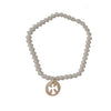 Embrace bracelet with Guardian Angel in Gray