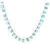 Faceted Peru Onyx Teardrop Necklace-Margo Morrison-Swag Designer Jewelry