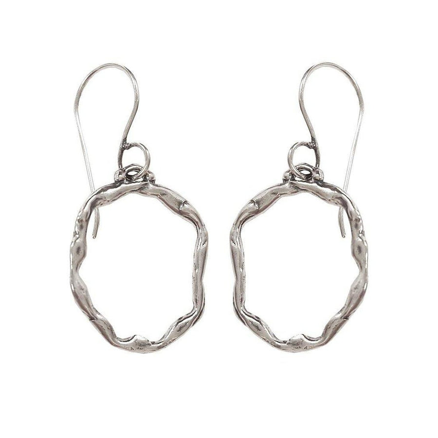 Free Form Hoop Earrings-Waxing Poetic-Swag Designer Jewelry