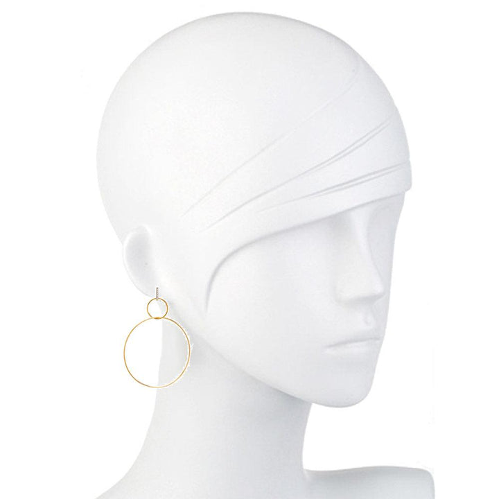 Gold Hoop Earrings-Janis Savitt-Swag Designer Jewelry