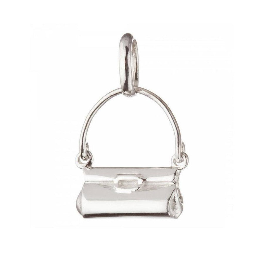 Sterling silver handbag charm pendant