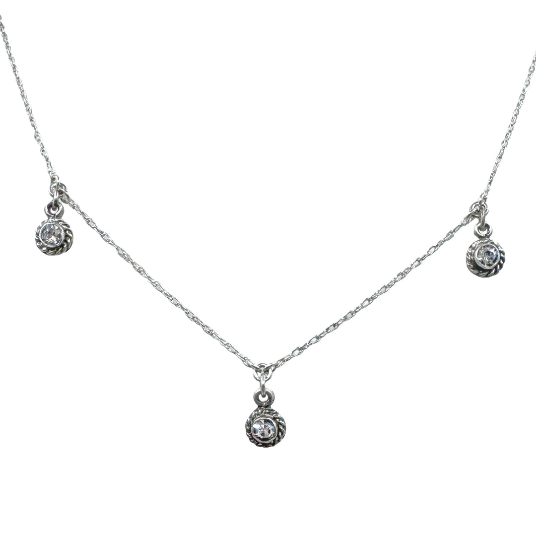 Santa Monica Triple Drop Choker
