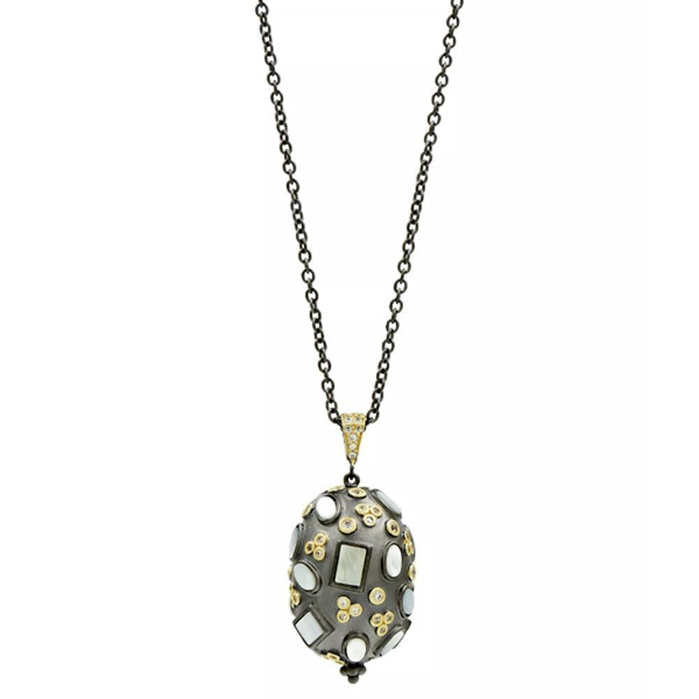 Imperial Mother of Pearl Pendant (Copy)-Freida Rothman-Swag Designer Jewelry
