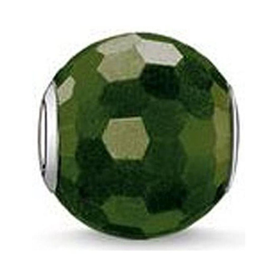 Karma Bead Heliotrope Green Bead-Thomas Sabo-Swag Designer Jewelry