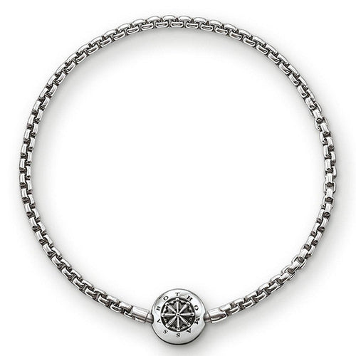 Karma Bracelet Oxidized Finish-Thomas Sabo-Swag Designer Jewelry
