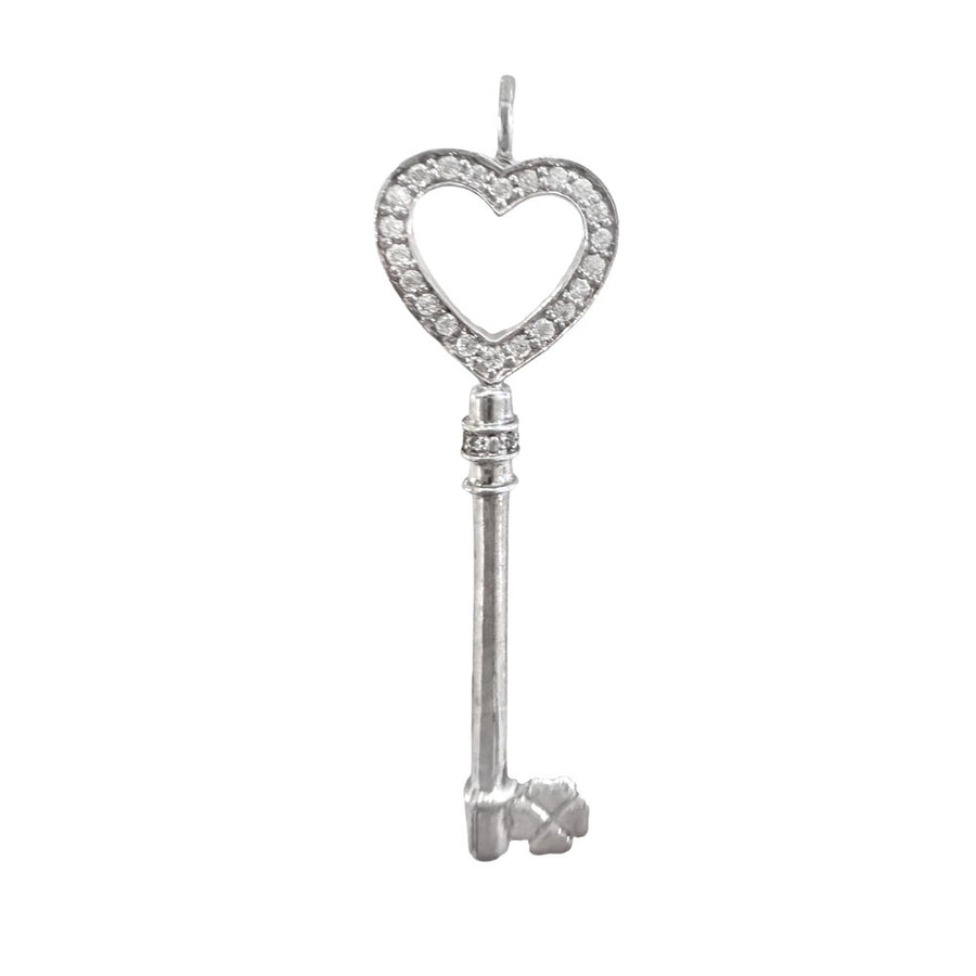 Key Pendant with Heart-Thomas Sabo-Swag Designer Jewelry