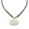 Labradorite and Moonstone Necklace-Vasant-Swag Designer Jewelry