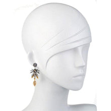 Leaf Bead Mixed Earrings-Miriam Haskell-Swag Designer Jewelry