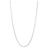 Mini Belcher silver chain necklace