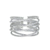 Multi Row Crystal Cuff-Theia Jewelry-Swag Designer Jewelry