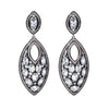 Oval Drop Earrings-Theia Jewelry-Swag Designer Jewelry