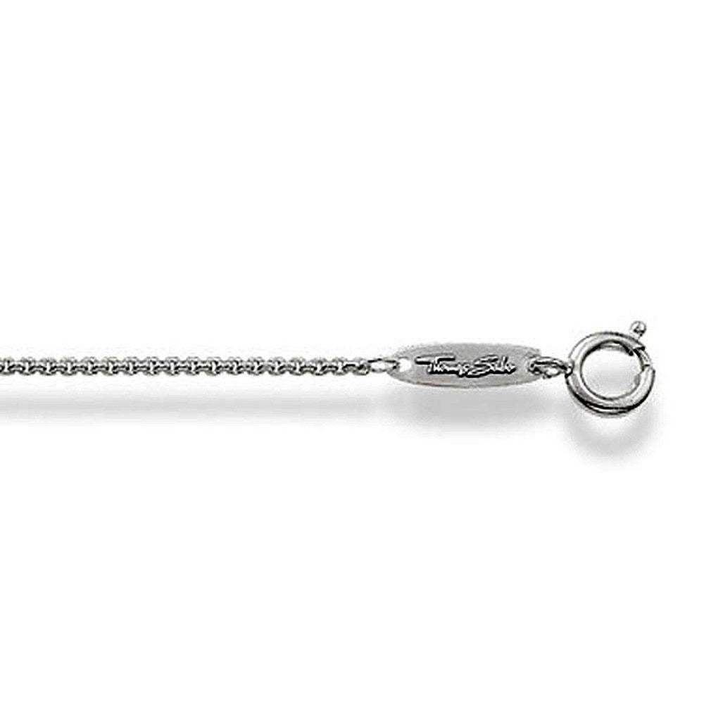 Oxidized sterling silver chain, Thomas Sabo.