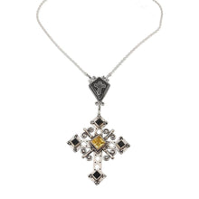 Paloma Cross Necklace-Virgins Saints and Angels-Swag Designer Jewelry