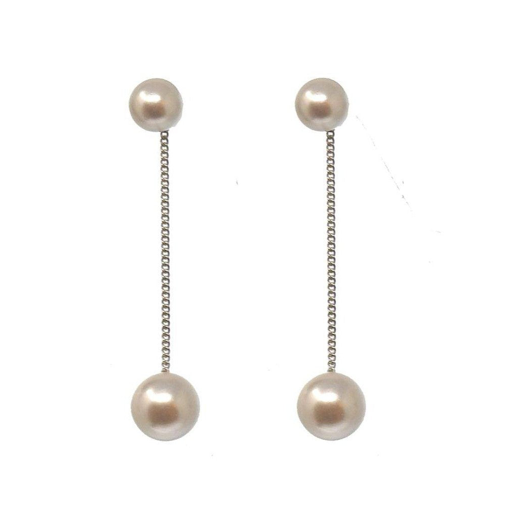 Pearl Drop Earrings-Swag Designer Jewelry-Swag Designer Jewelry