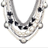 Pearl Multi Strand Necklace-Miriam Haskell-Swag Designer Jewelry