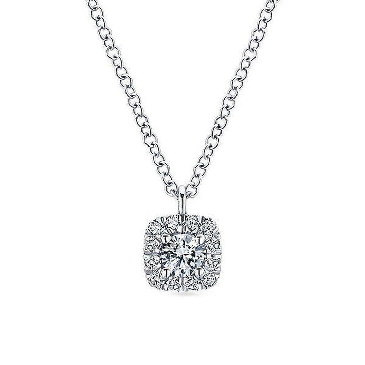 Petite Diamond Pendant-Gabriel & Co-Swag Designer Jewelry