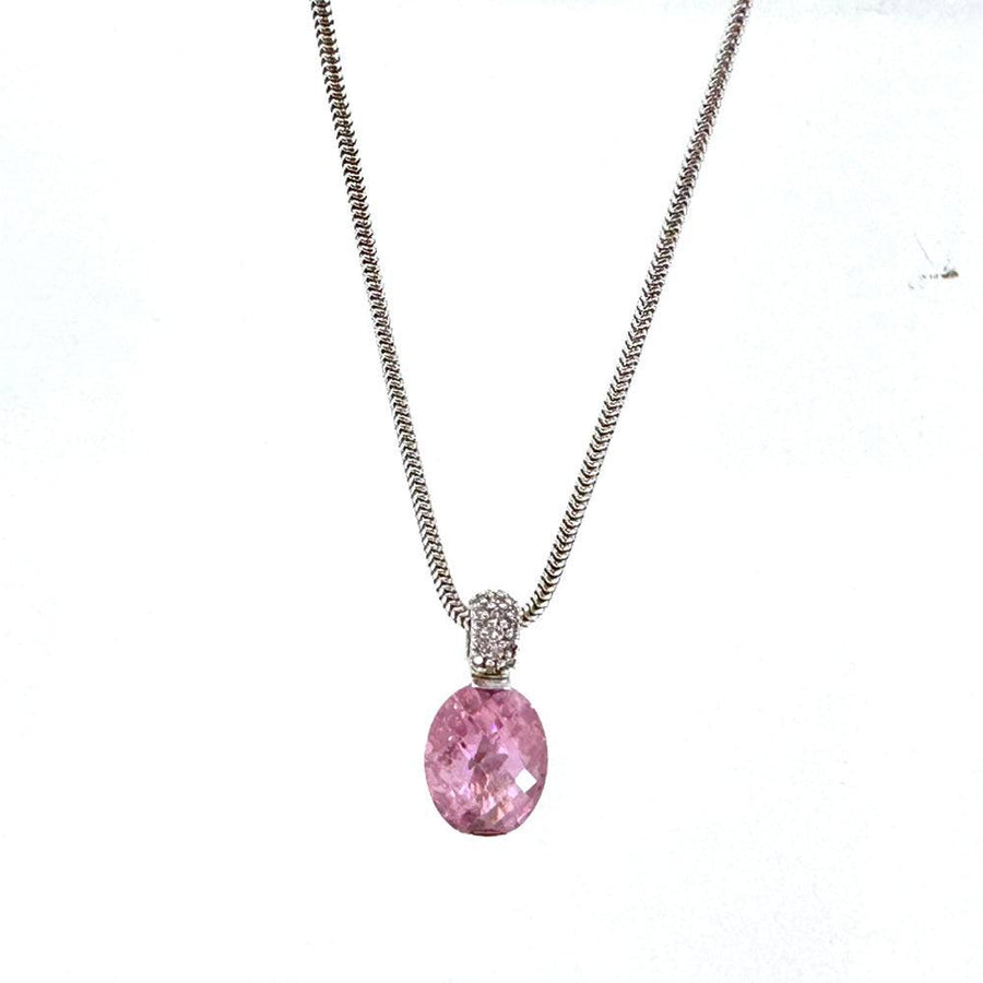 Pink Pendant Necklace-Thomas Sabo-Swag Designer Jewelry