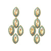 Quintana Roo Drop Earrings-Suzanna Dai-Swag Designer Jewelry