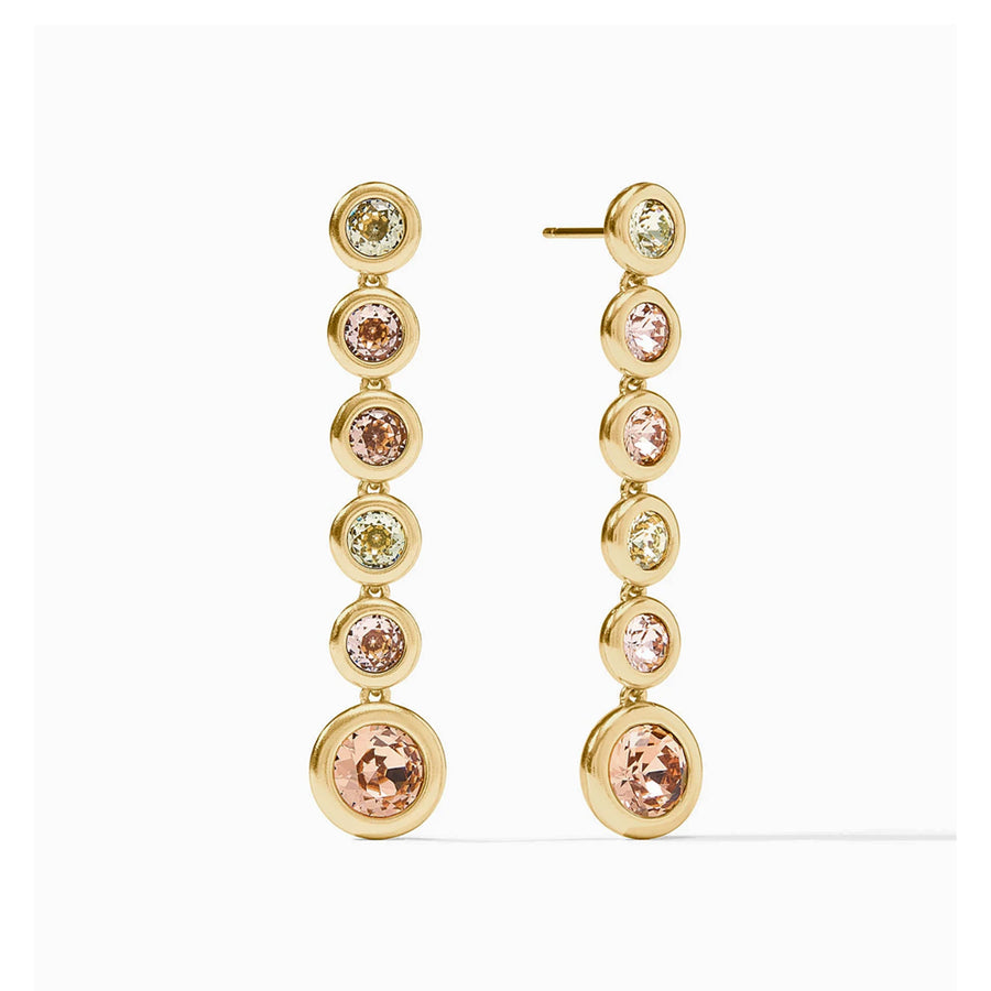 Rainbow Tier Earrings-Julie Vos-Swag Designer Jewelry