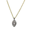 Rhodium Diamond Pendant-Robindira Unsworth-Swag Designer Jewelry