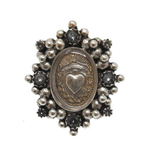 Sacred Heart Oval Ring-Virgins Saints and Angels-Swag Designer Jewelry