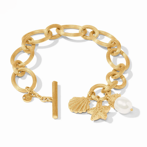 Sanibel Charm Link Bracelet-Julie Vos-Swag Designer Jewelry