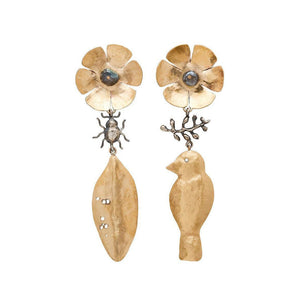 Secret Garden Earrings-Julie Cohn-Swag Designer Jewelry