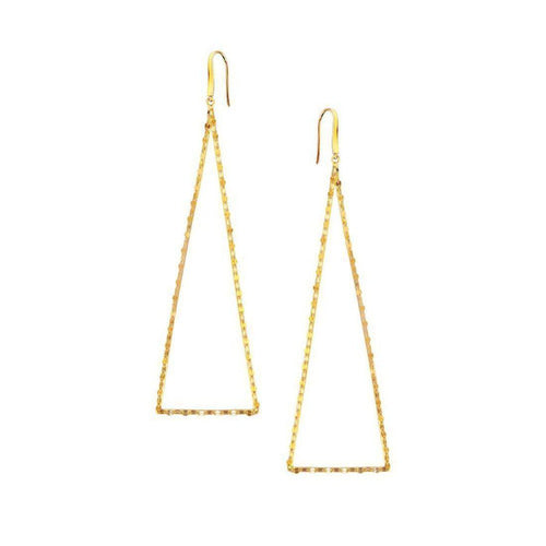 Small Triangle Glam Silhouette Earring-Lana Jewelry-Swag Designer Jewelry