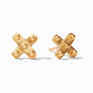 Soho Demi X Stud Earring-Julie Vos-Swag Designer Jewelry