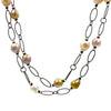 Stationed Pearl Necklace-Andrea Barnett-Swag Designer Jewelry