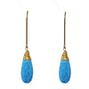 Turquoise Dangle Earrings-Swag Designer Jewelry-Swag Designer Jewelry