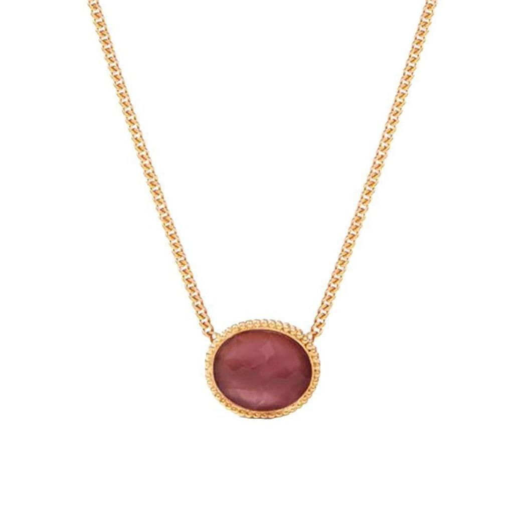 Verona Solitaire Necklace-Julie Vos-Swag Designer Jewelry